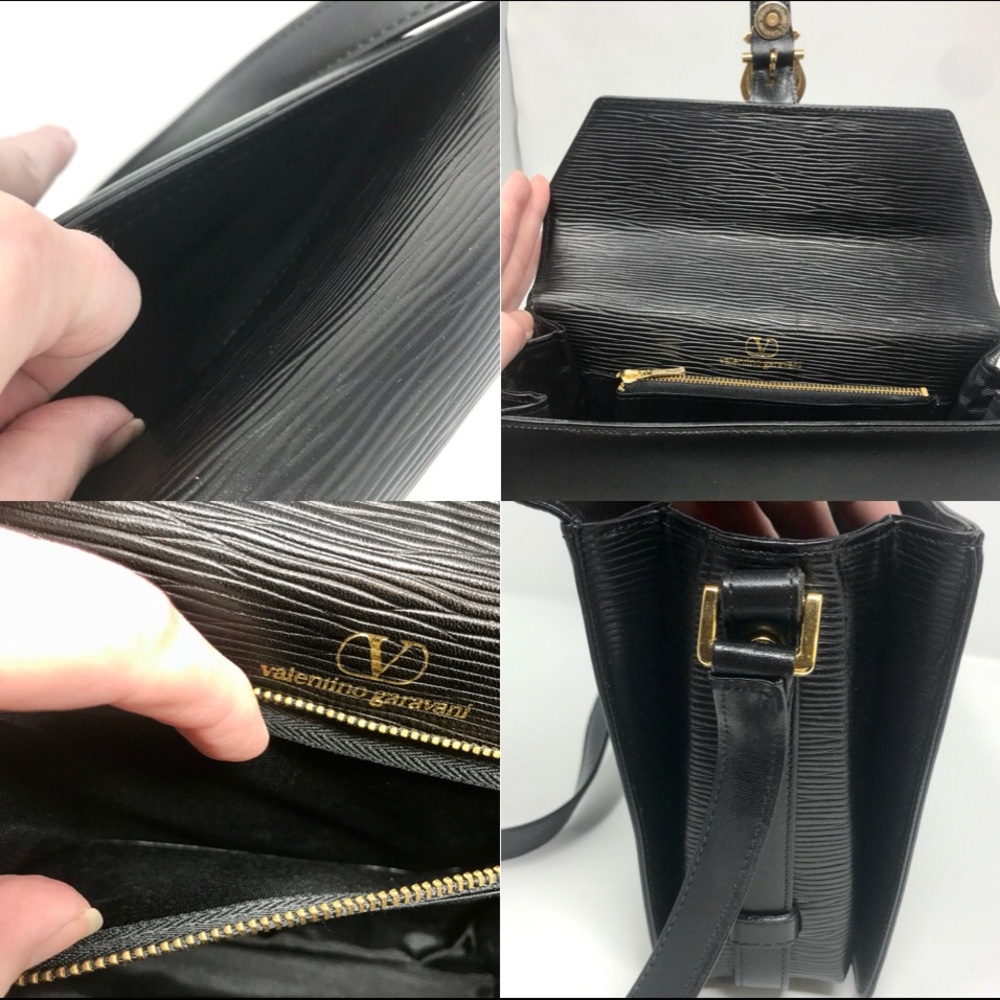 **SOLD**Valentino Vintage Epi Leather Shoulder Bag - Picture 5 of 8